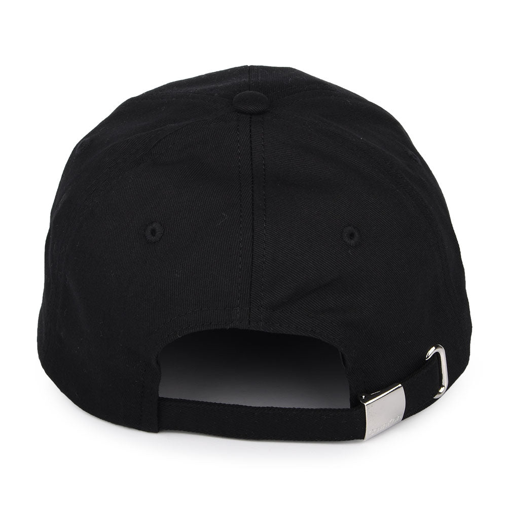 Calvin Klein Metal CK Enamel Baseball Cap - Schwarz