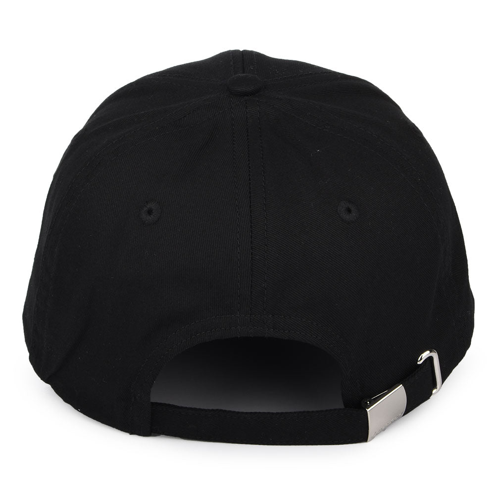 Calvin Klein Leather Patch Baseball Cap - Schwarz