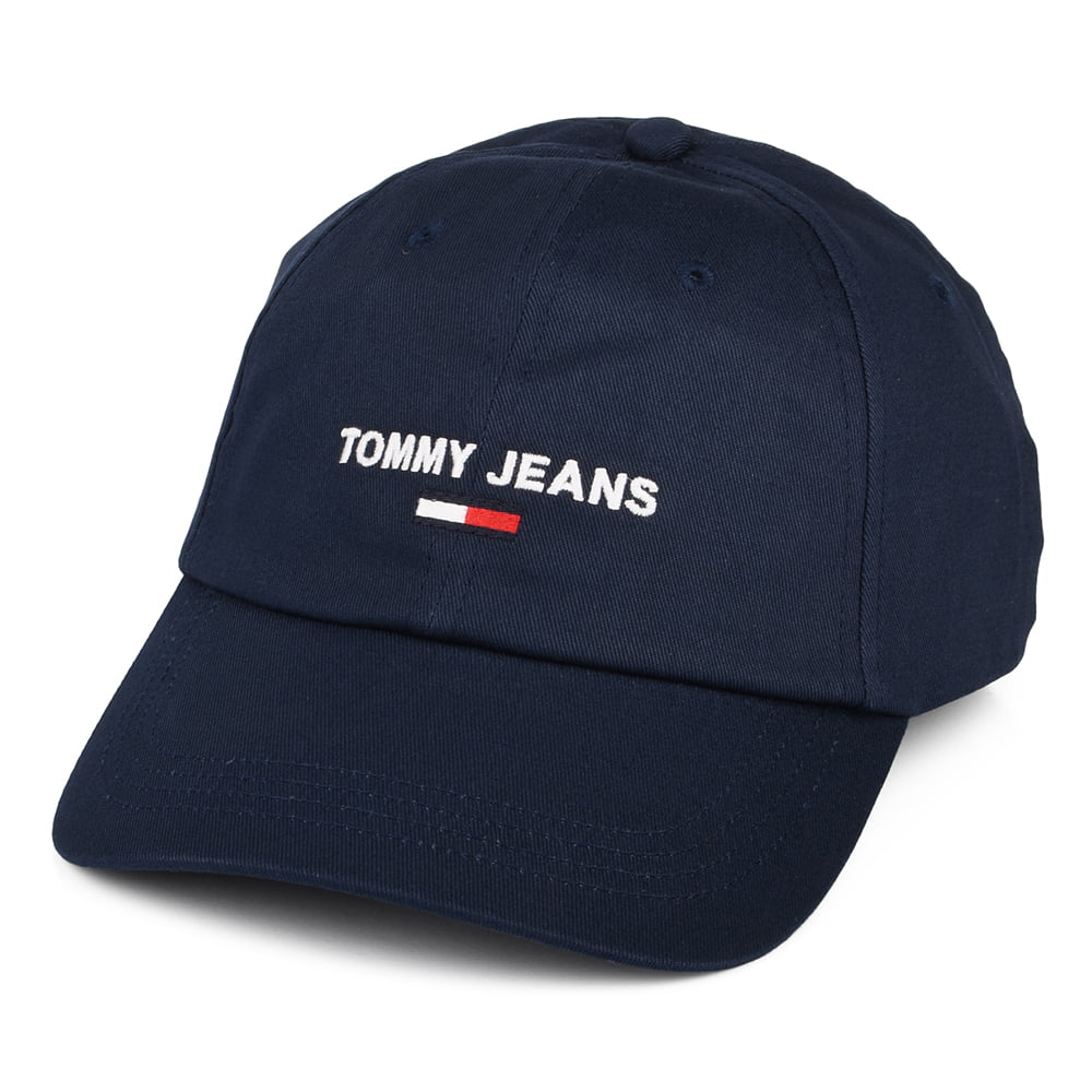 - Hilfiger organischer TJM und Baseball Mützen Cap – Tommy Sport Hüte Dunk aus Baumwolle