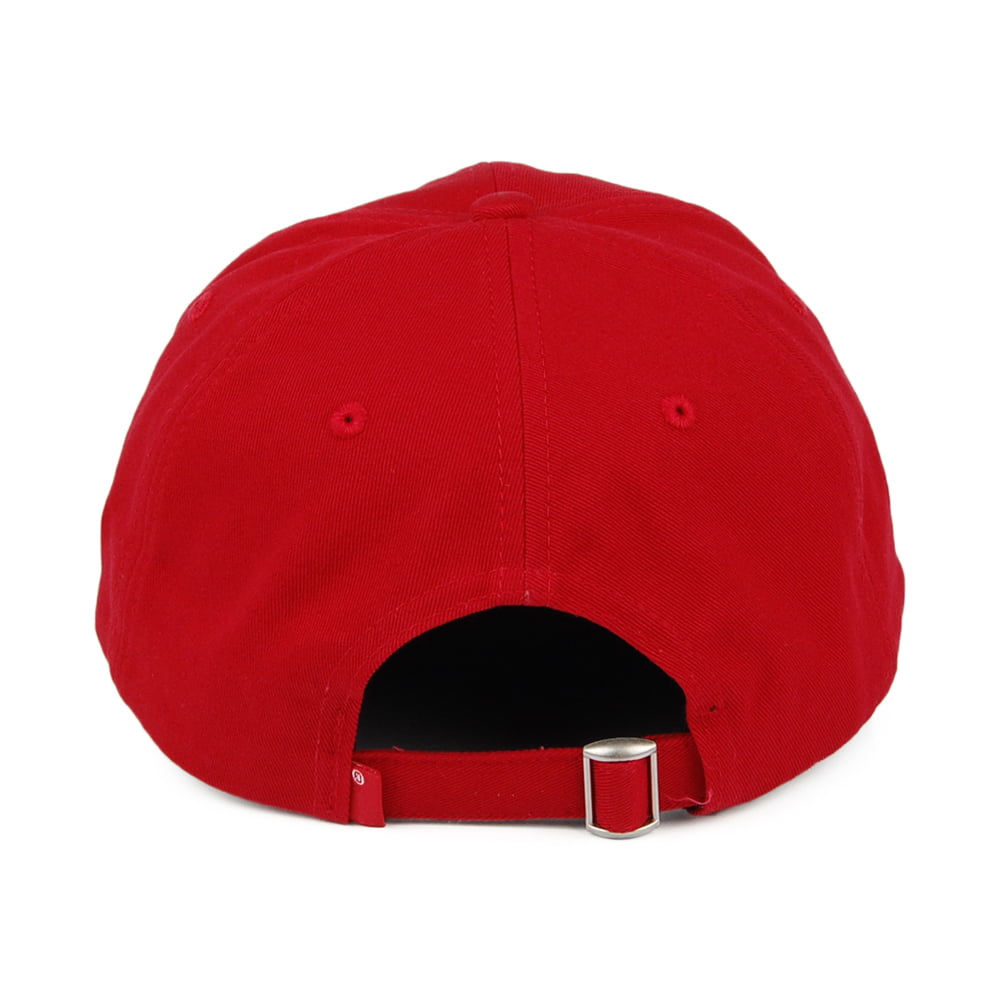 Levi's Box Tab Baseball Cap - Rot Etikett ohne Aufschrift