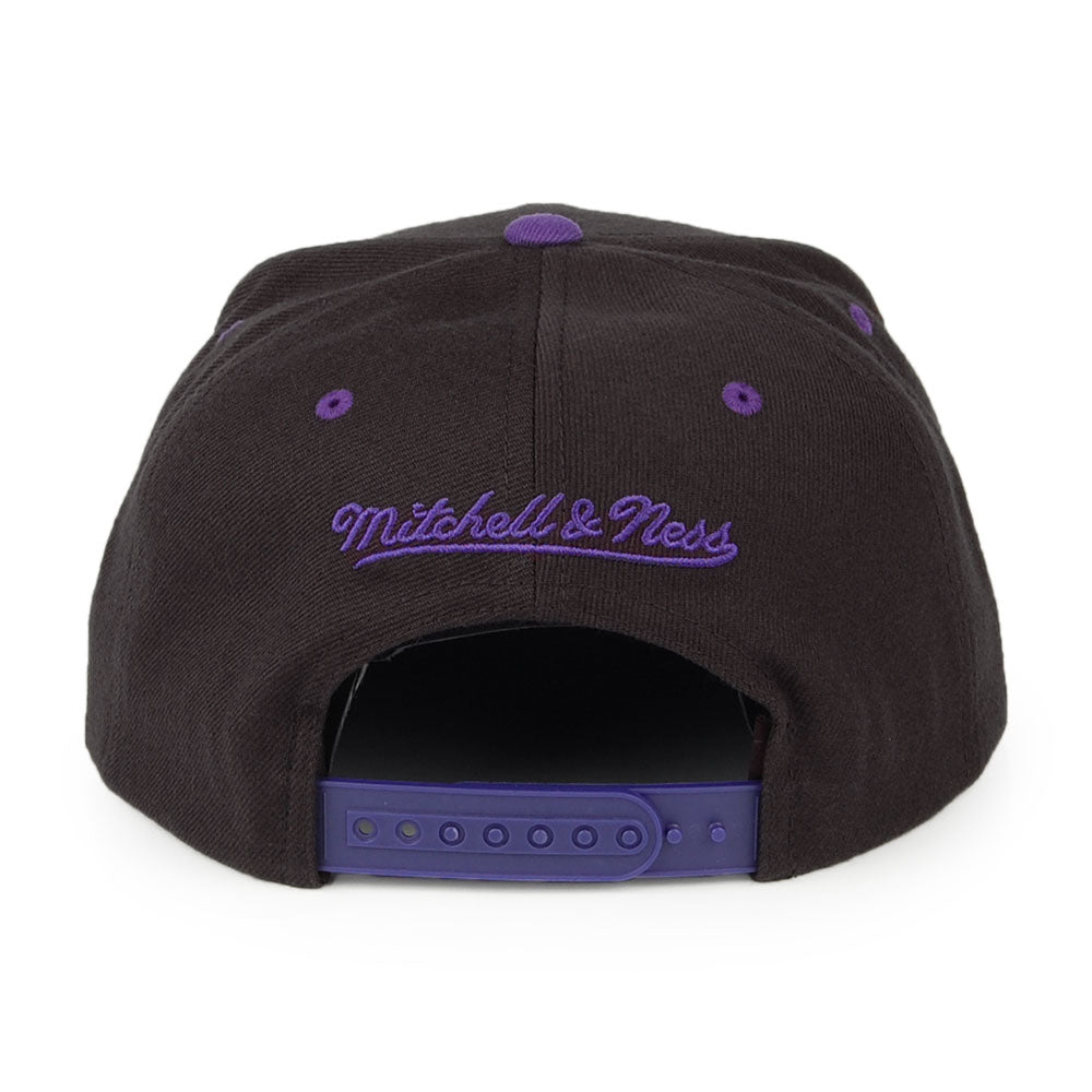 Mitchell & Ness Toronto Raptors Snapback Cap NBA Arch 2 Tone - Schwarz - Lila