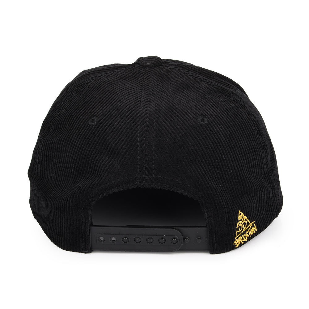 Brixton BB Mode MP Kord Snapback Cap - Schwarz