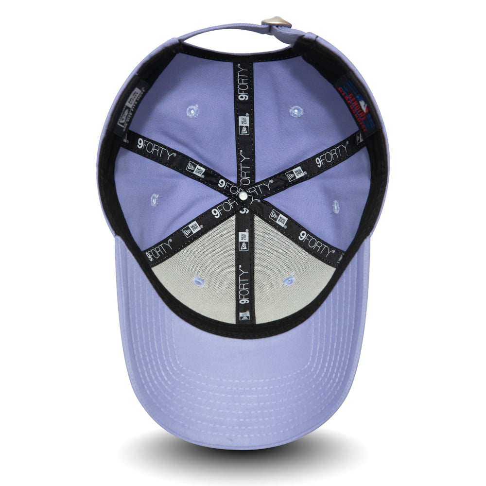 New Era Damen 9FORTY New York Yankees Baseball Cap - MLB League Essential - Lavendel