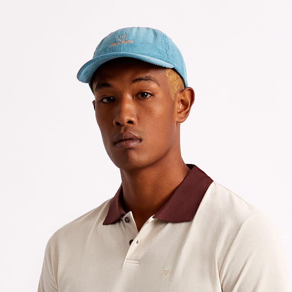 Brixton Alpha LP Kord Baseball Cap - Hellblau