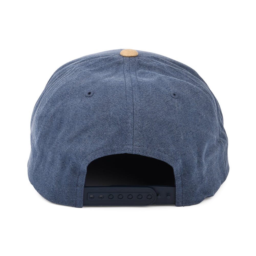 Brixton Forte X MP Snapback Cap - Blau-Khaki