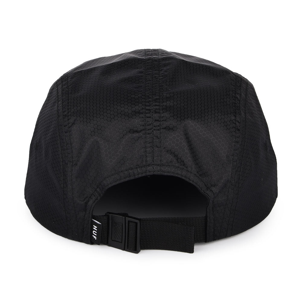 HUF Hexagon 5 Paneelen Cap - Schwarz