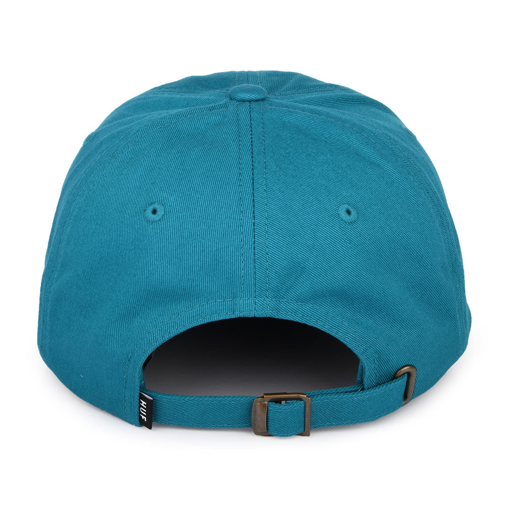 HUF Mini Triple Triangle Curved Visor Baseball Cap - Petrol
