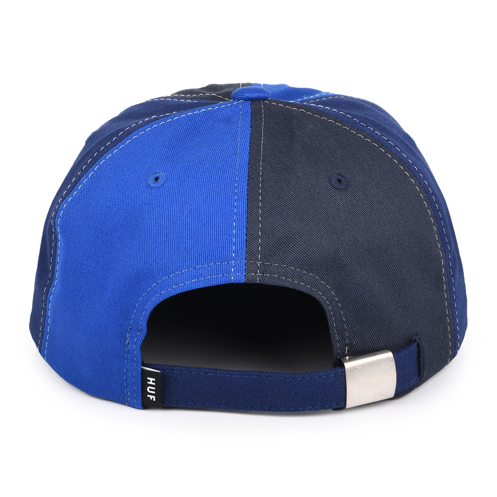 HUF 99 Logo 6 Paneelen Baseball Cap - Marineblau