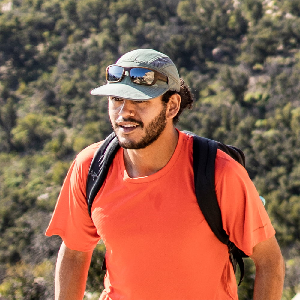 Sunday Afternoons Ultra Trail Leichtgewicht Knautschbar Baseball Cap - Olivgrün