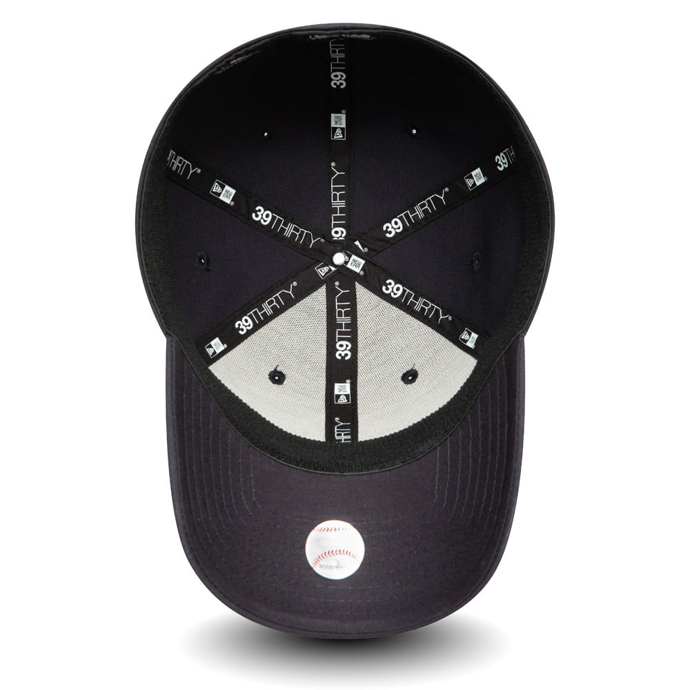 New Era 39THIRTY New York Yankees Baseball Cap - MLB League Essential - Marineblau-Rot