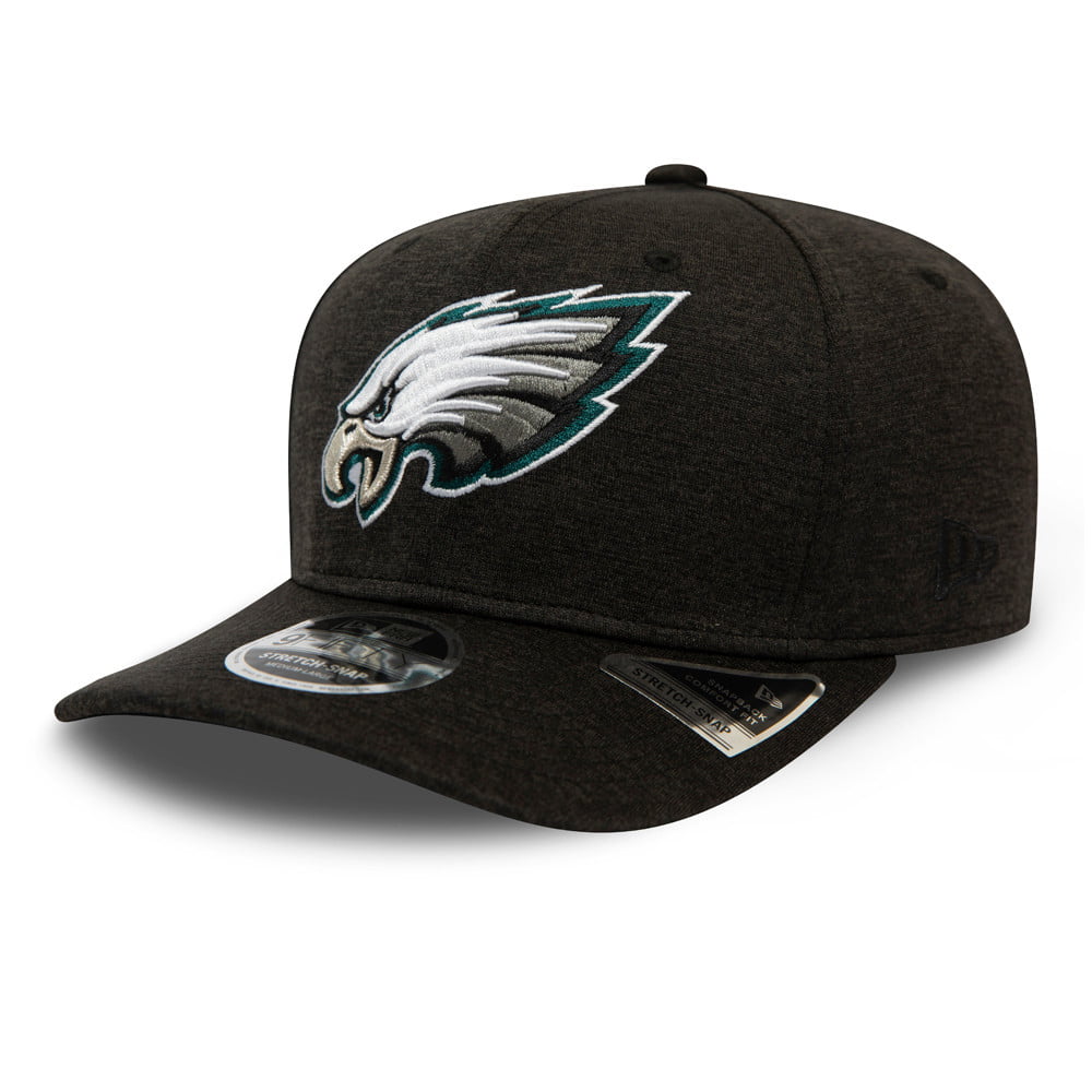 New Era 9FIFTY Stretch Philadelphia Eagles Snapback Cap - NFL Total Shadow Tech - Anthrazit