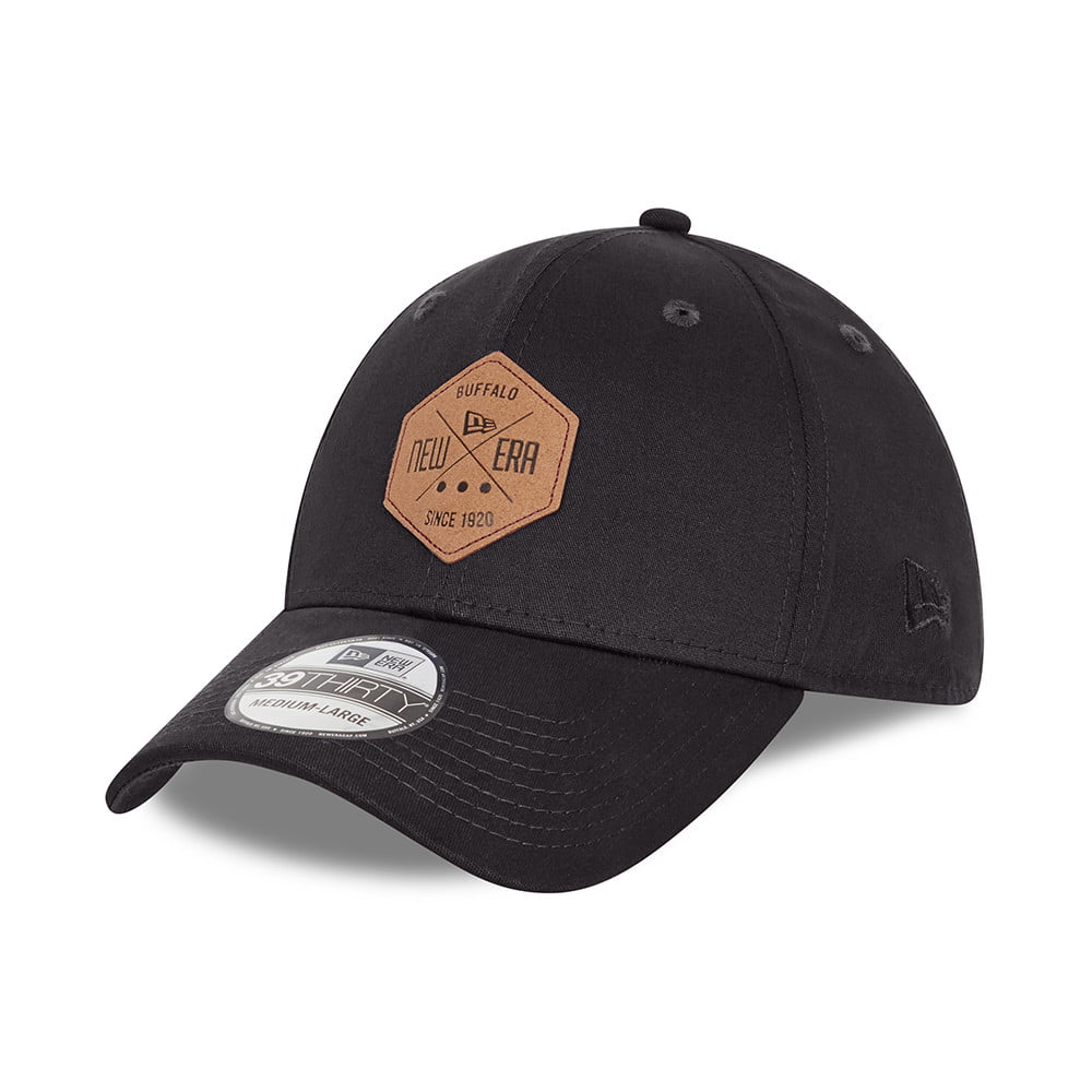 New Era 39THIRTY Baseball Cap Colour Essential - Schwarz