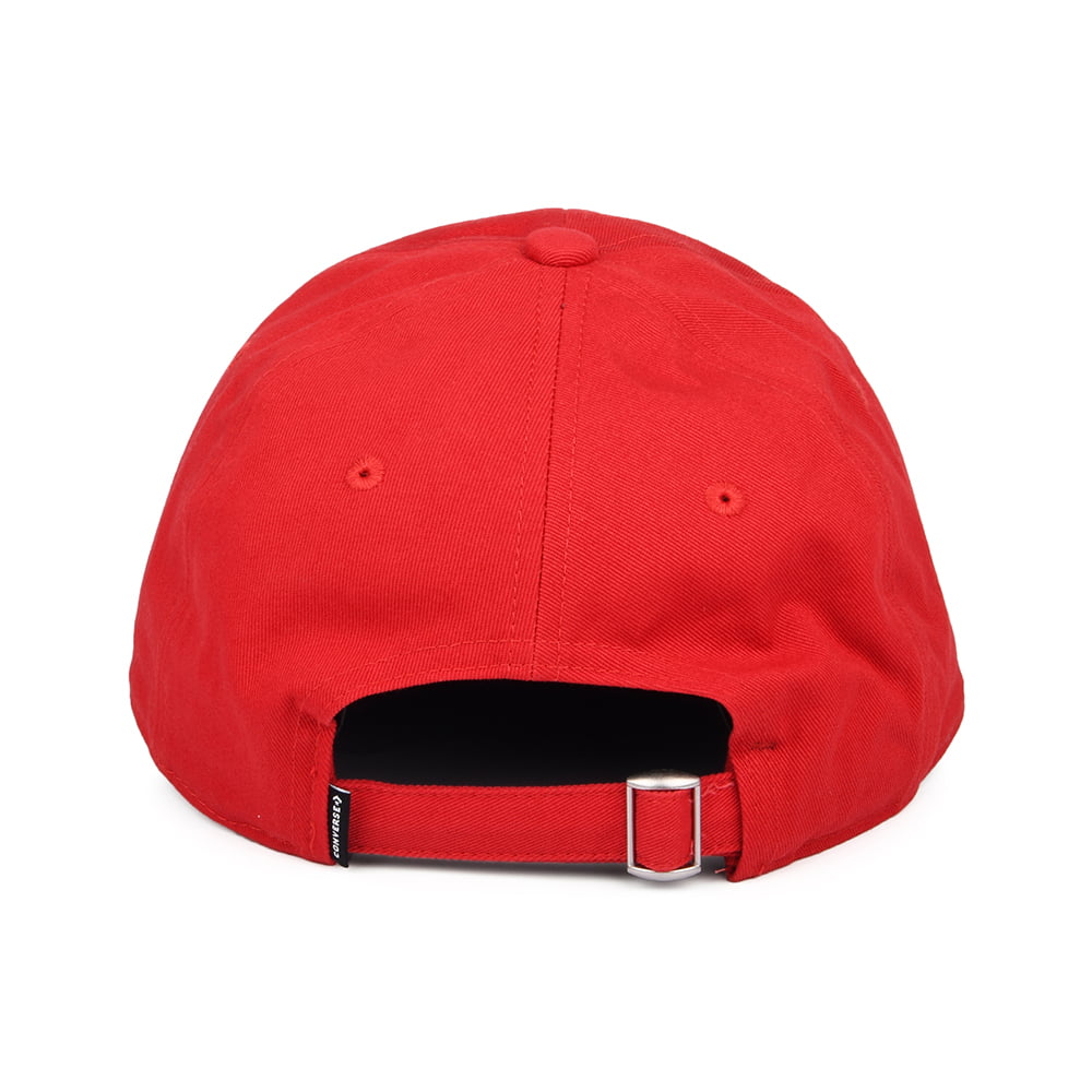Converse Tip Off Baseball Cap aus Baumwolle - Kirschrot