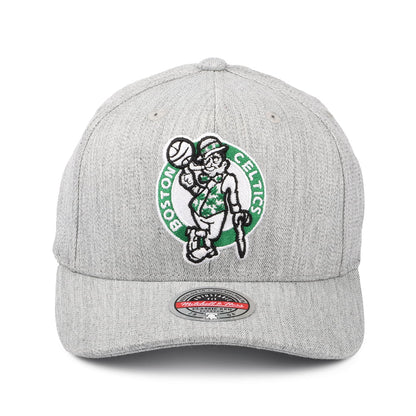 Mitchell & Ness Boston Celtics Snapback Cap - NBA Team Heather Redline - Meliertes Grau