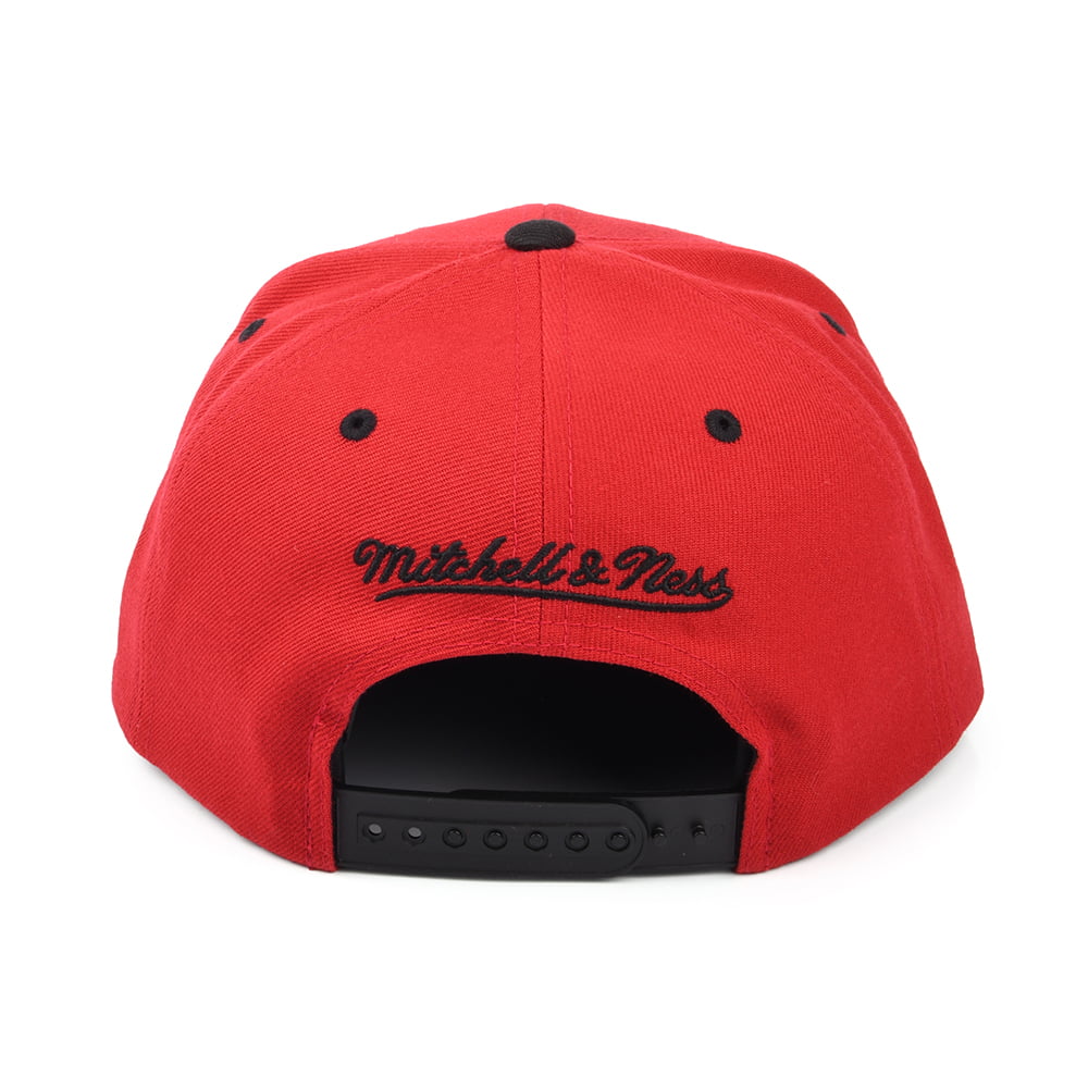 Mitchell & Ness Miami Heat Snapback Cap - NBA HWC Team Arch - Rot-Schwarz