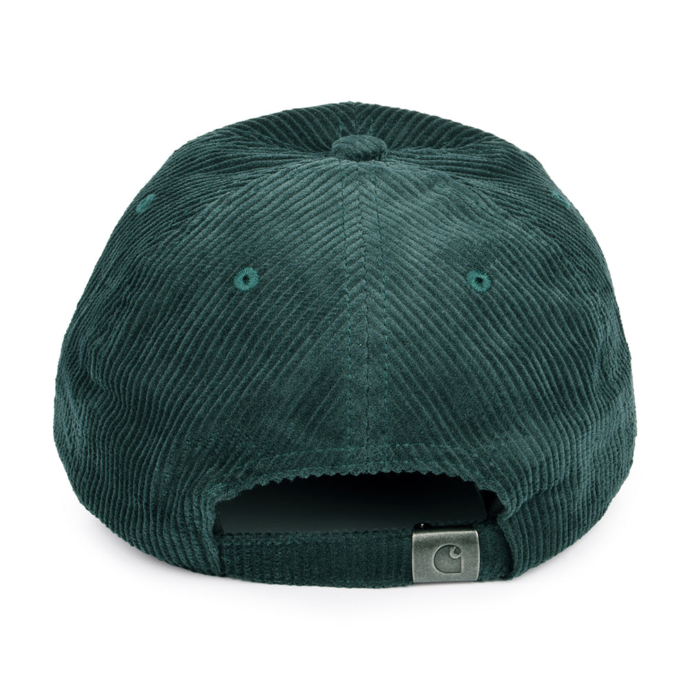 Carhartt WIP Harlem Kord Baseball Cap - Waldgrün