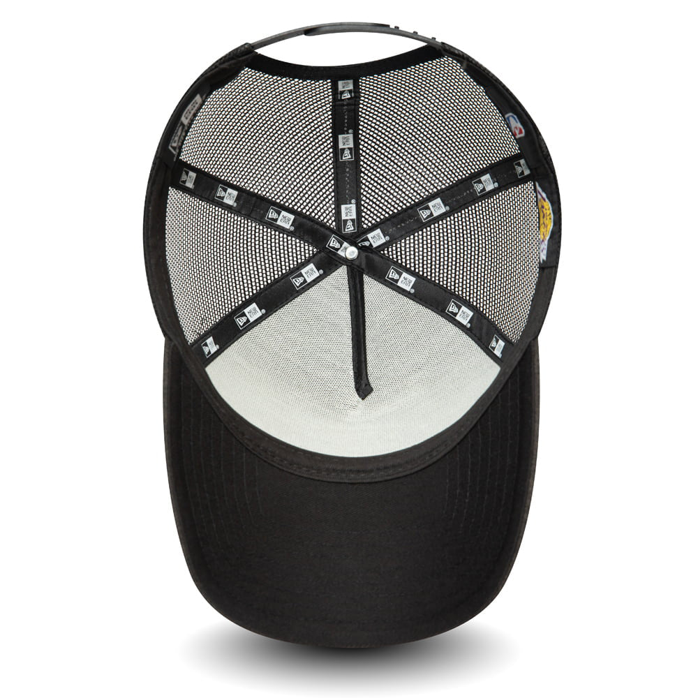 New Era 9FORTY A-Frame L.A. Lakers Trucker Cap - NBA Shadow Tech - Schwarz
