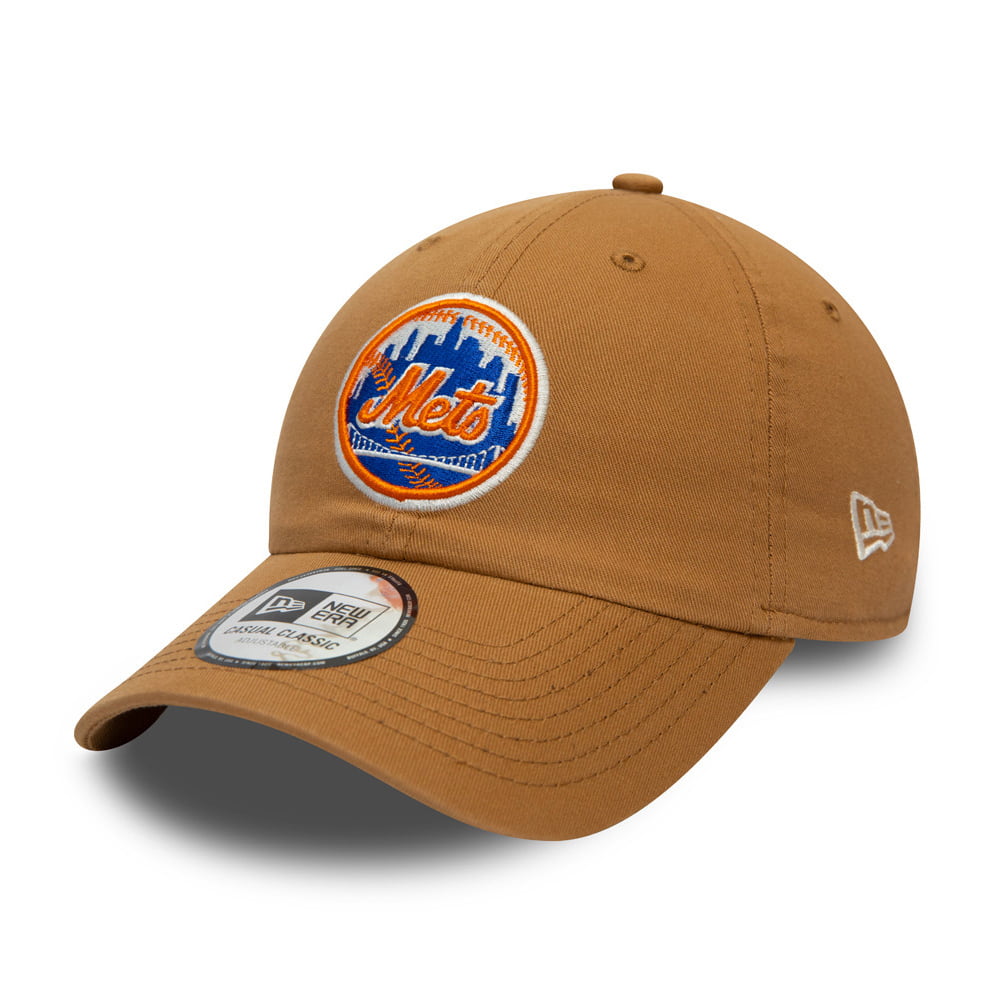 New Era 9TWENTY New York Mets Baseball Cap - MLB League Essential Casual Classic - Weizen