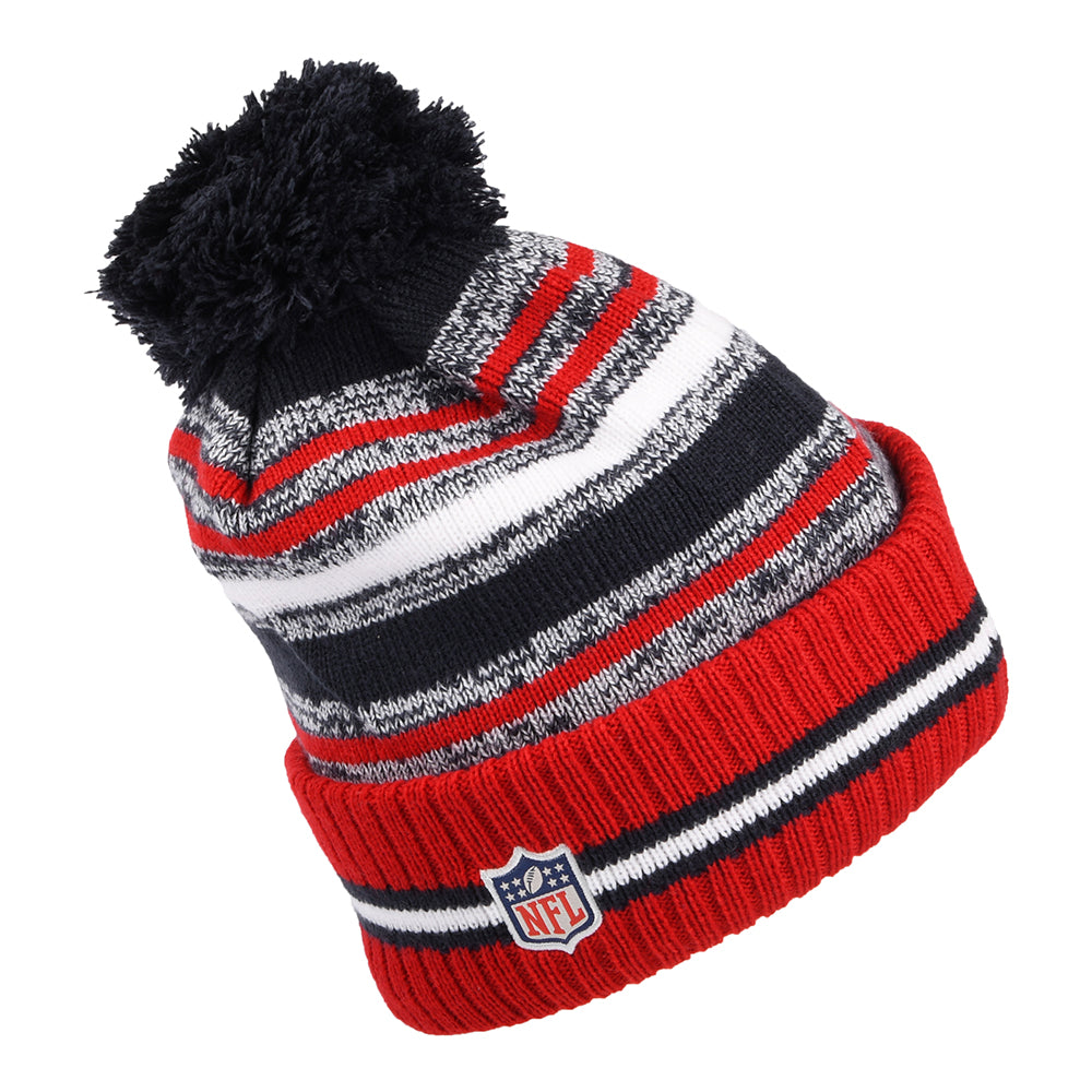New Era Houston Texans Bommelmütze - NFL Sport Knit OTC - Marineblau-Rot
