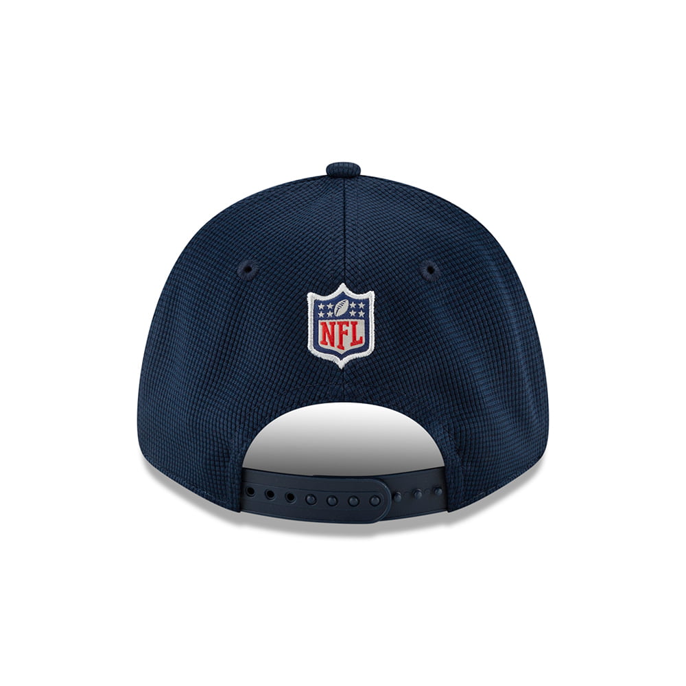 New Era 9FORTY Stretch Snap Dallas Cowboys Baseball Cap - NFL Sideline Home - Blau