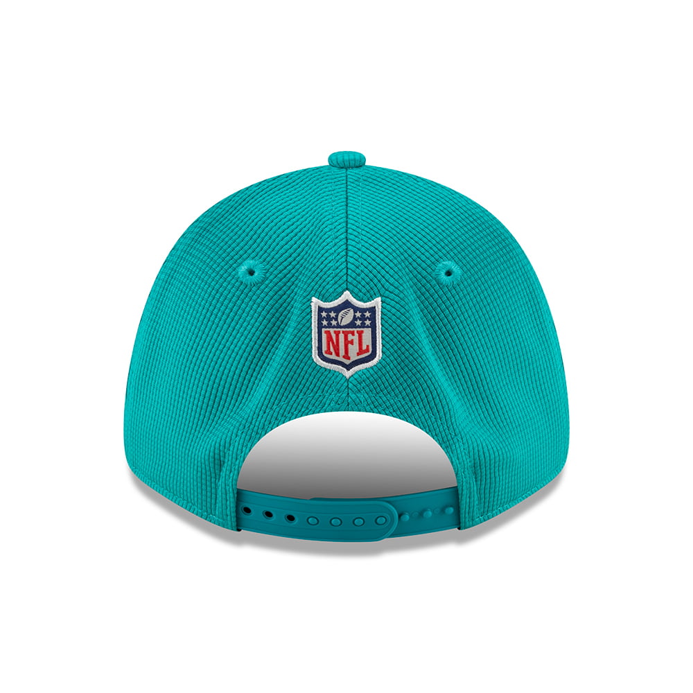 New Era 9FORTY Snap Miami Dolphins Baseball Cap - NFL Sideline Home - Petrol-Orange