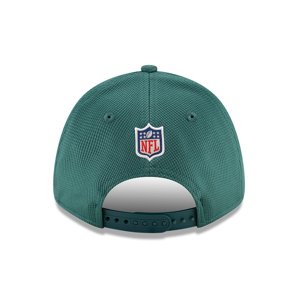 New Era 9FORTY Snap Philadelphia Eagles Baseball Cap - NFL Sideline Home - Schwarz-Mitternachtsgrün