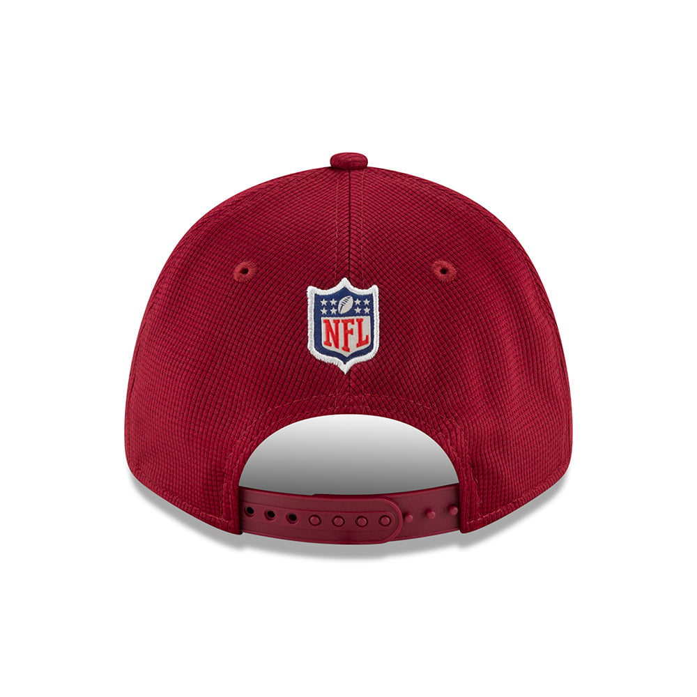 New Era 9FORTY Stretch Snap Washington Football Team Baseball Cap - NFL Sideline Home - Burgunderrot-Gold