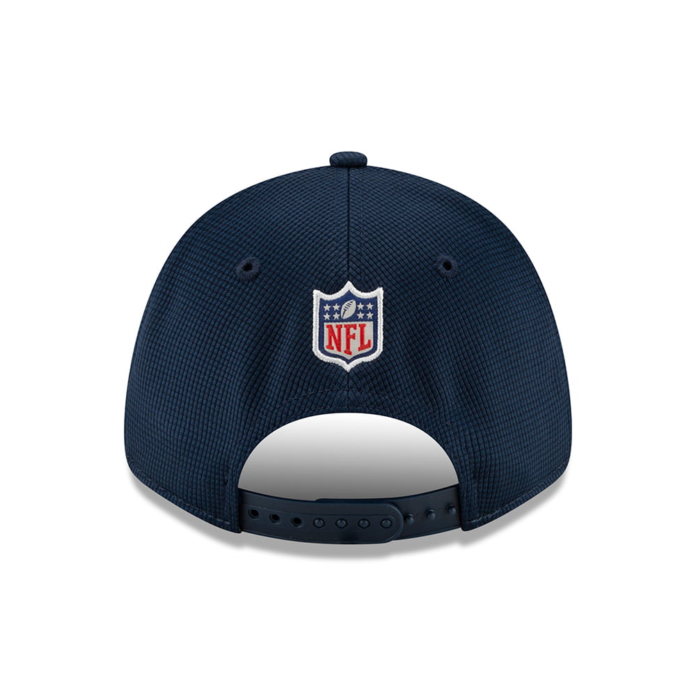 New Era 9FORTY Snap New England Patriots Baseball Cap - NFL Sideline Home - Marineblau