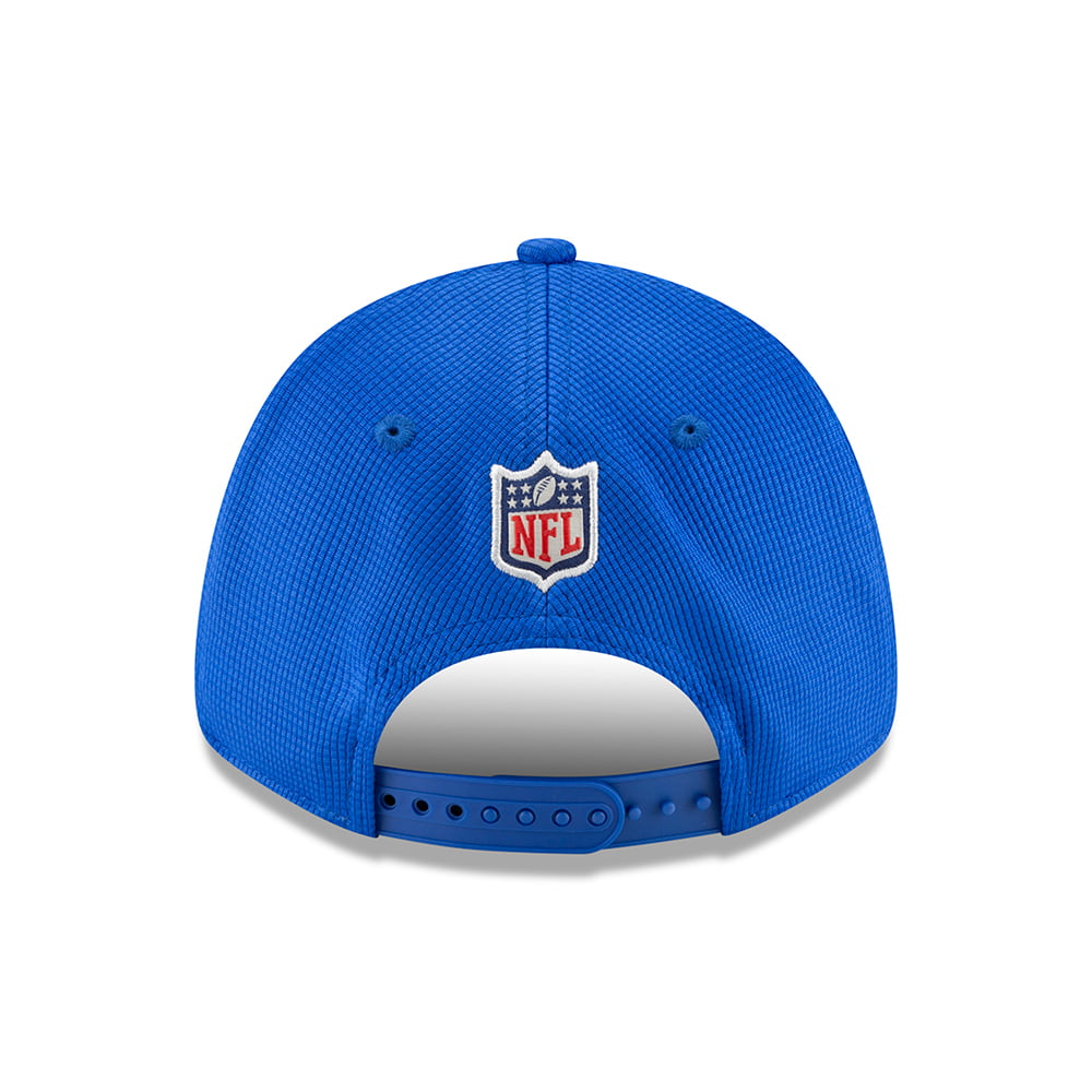 New Era 9FORTY Snap Los Angeles Rams Baseball Cap - NFL Sideline Home - Königsblau-Gold