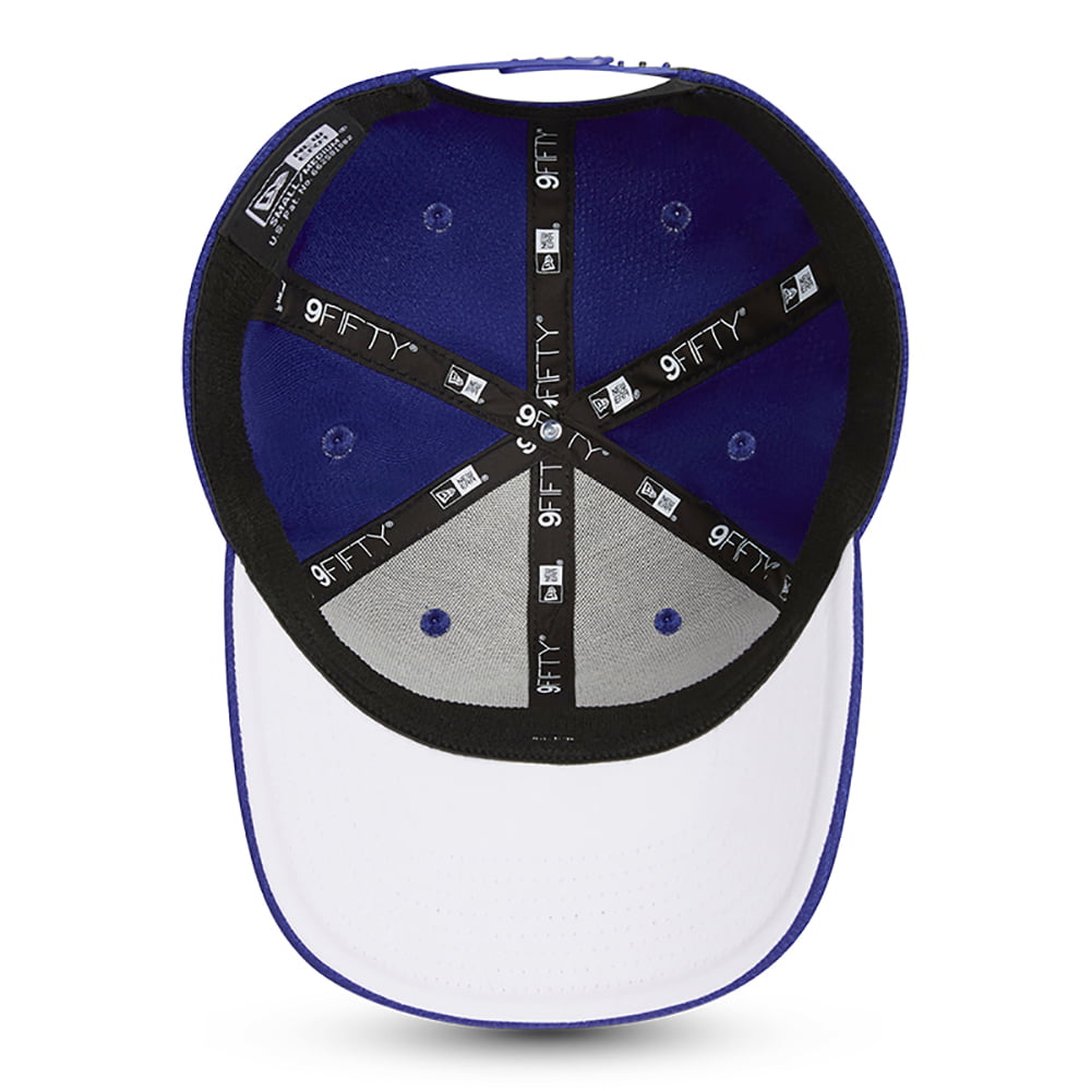 New Era 9FIFTY Chelsea FC Snapback Cap - Diamond Era Stretch Snap - Blau
