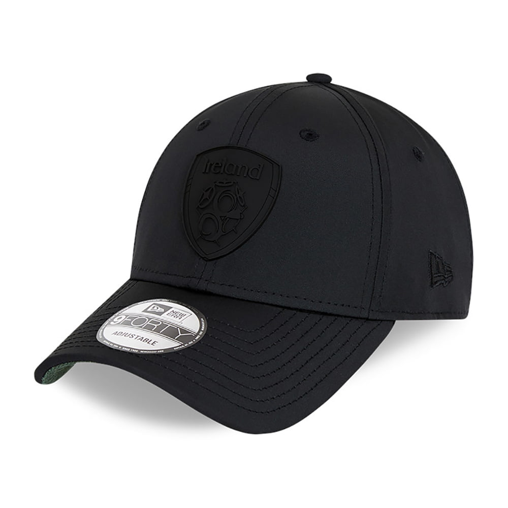 New Era 9FORTY Football Association of Ireland Baseball Cap - Featherweight - Schwarz