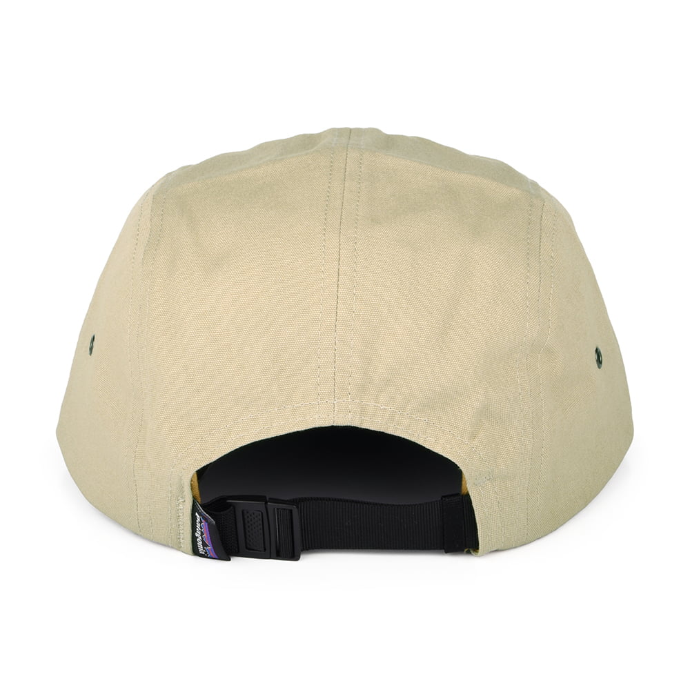 Patagonia Maclure 5 Paneelen Cap aus organischer Baumwolle - Khaki