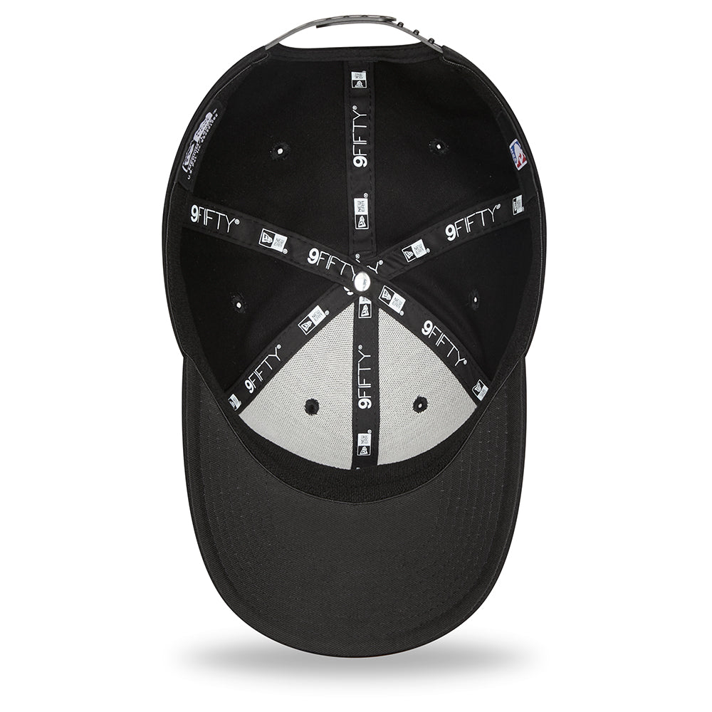 New Era 9FIFTY Chicago Bulls Snapback Cap - NBA League Essential Stretch Snap - Schwarz