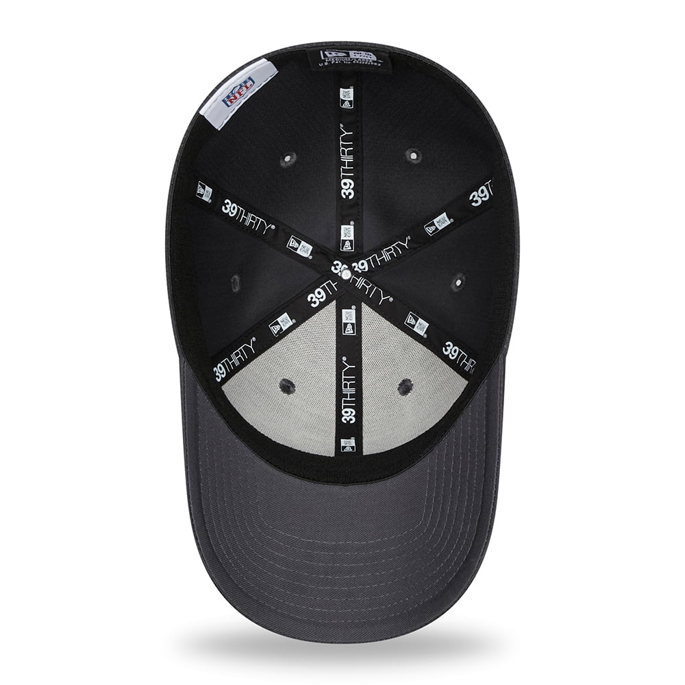 New Era 39THIRTY San Francisco 49ers Baseball Cap - NFL Hex Tech - Graphitgrau