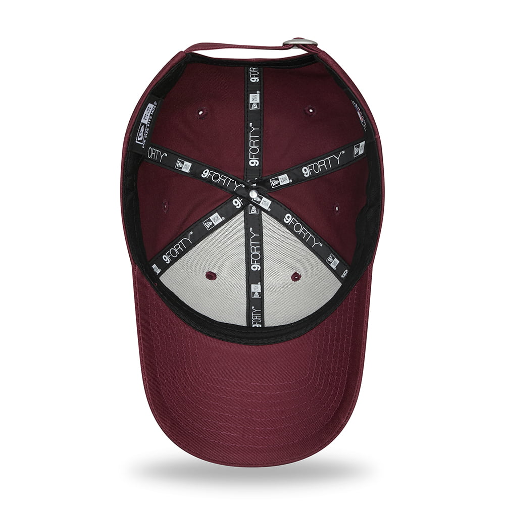 New Era 9FORTY Boston Red Sox Baseball Cap - MLB League Essential - Kastanienbraun-Marineblau