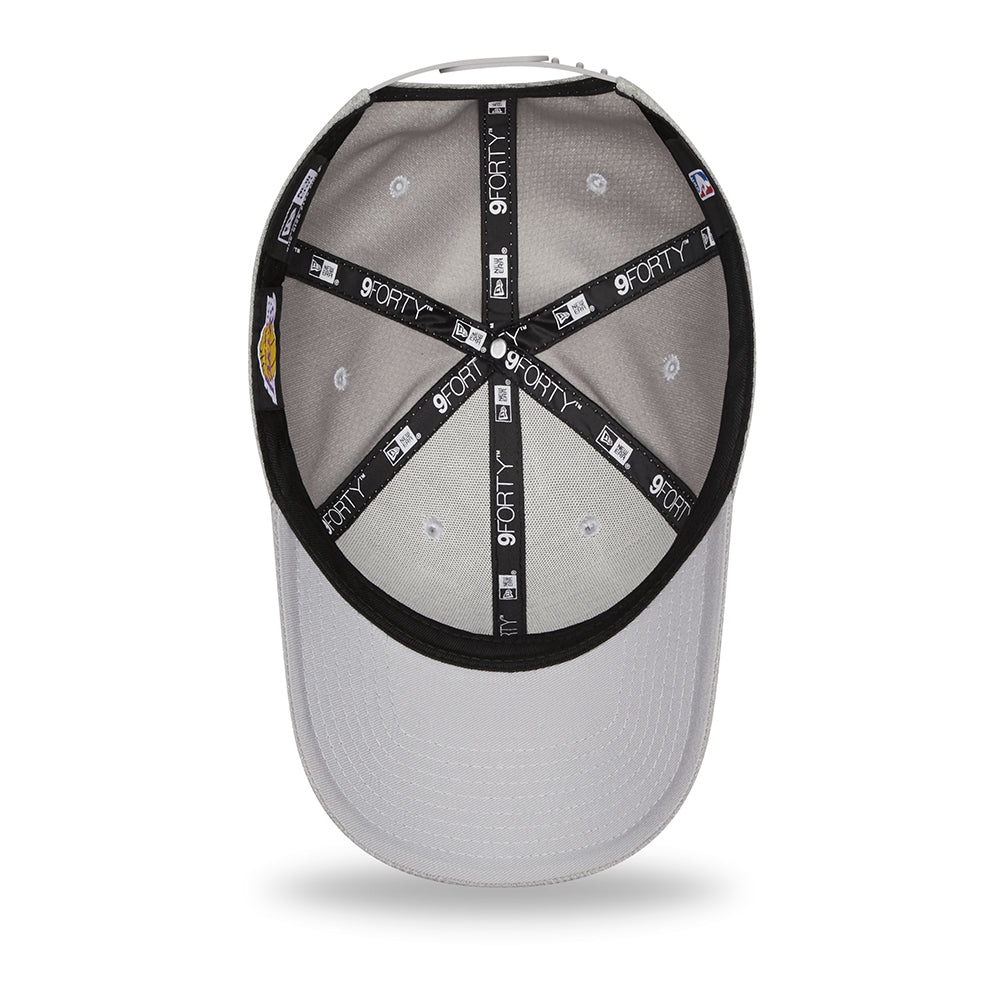 New Era 9FORTY L.A. Lakers Baseball Cap - NBA Diamond Era - Grau
