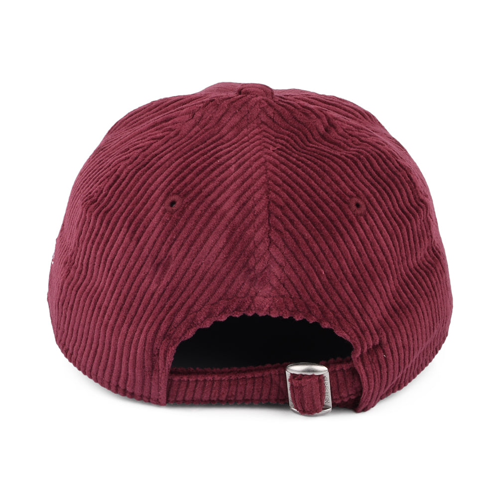 New Era Damen 9FORTY New York Yankees Baseball Cap - MLB Fashion Kord - Himbeere