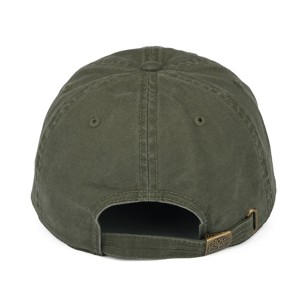 Timberland Cooper Hill Baseball Cap aus Baumwoll-Canvas - Dunkelolivgrün