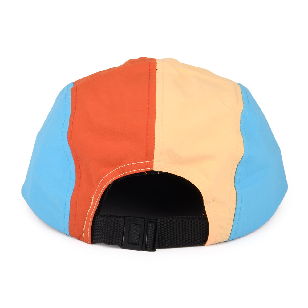 Timberland Farbblock 5 Paneelen Cap - Schwarz-Orange-Hellblau