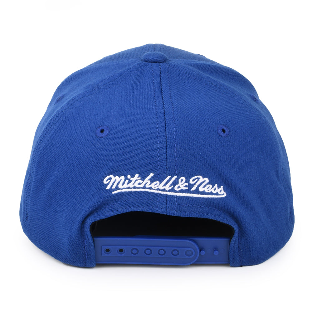 Mitchell & Ness Detroit Pistons Snapback Cap - NBA Team Ground Stretch - Königsblau