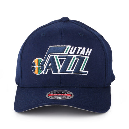 Mitchell & Ness Utah Jazz Snapback Cap - NBA Team Ground Stretch - Marineblau
