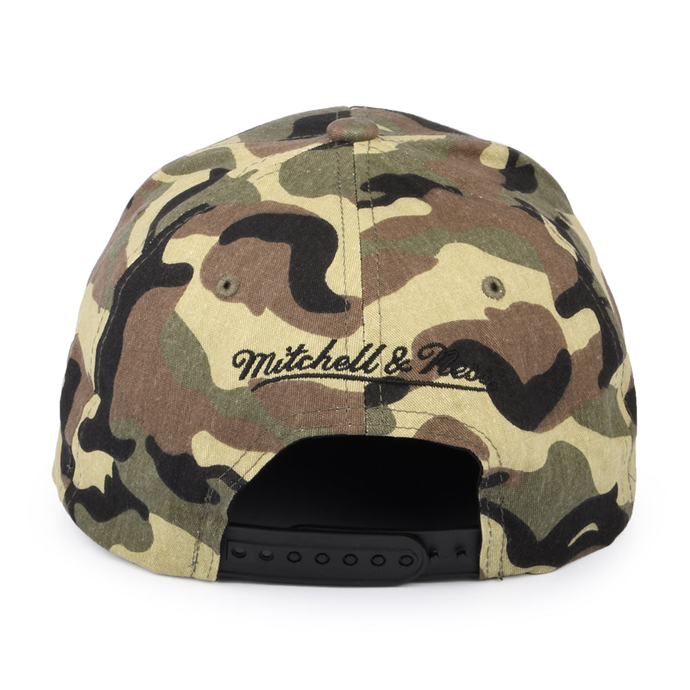 Mitchell & Ness Brooklyn Nets Snapback Cap - NBA Woodland Desert Stretch - Tarnfarben