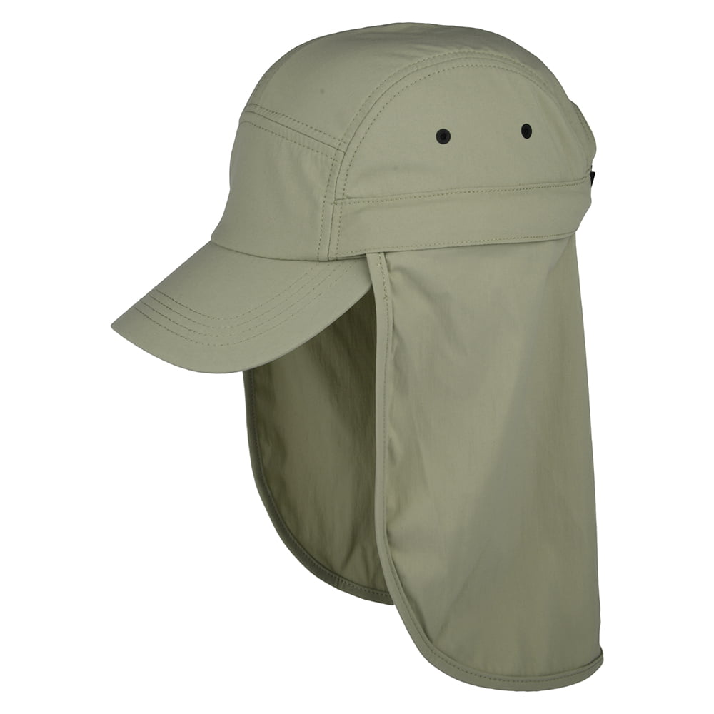 Tilley Ultralight Sun Shield 5 Paneelen Cap - Taupe