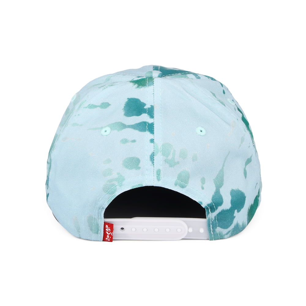 Levi's Poster Logo Baseball Cap Tie Dye - Blau