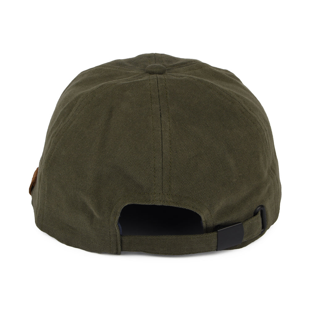 Failsworth Baseball Cap aus Baumwoll-Canvas - Khaki-Marineblau