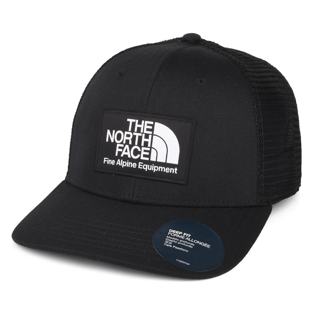 The North Face Mudder Deep Fit Trucker Cap - Schwarz-Weiß