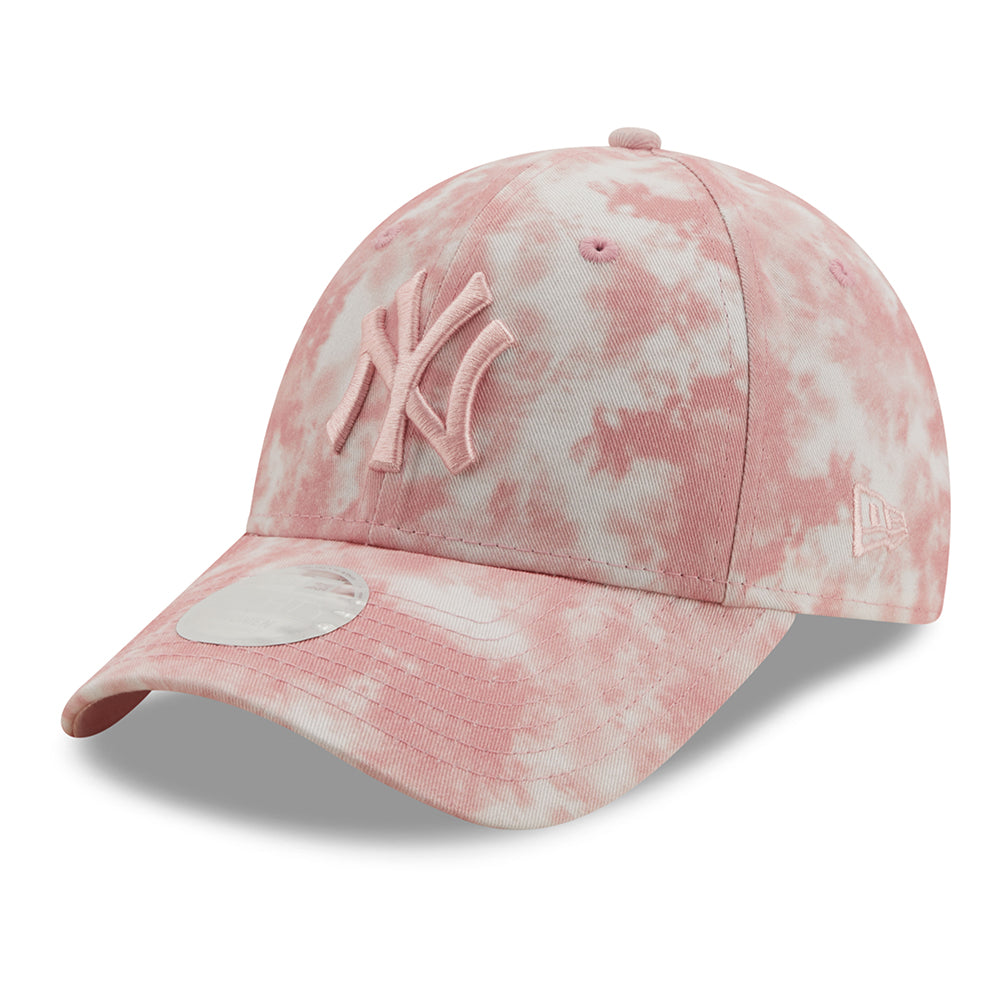 New Era 9FORTY New York Yankees Baseball Cap MLB Tie Dye - Hellrosa