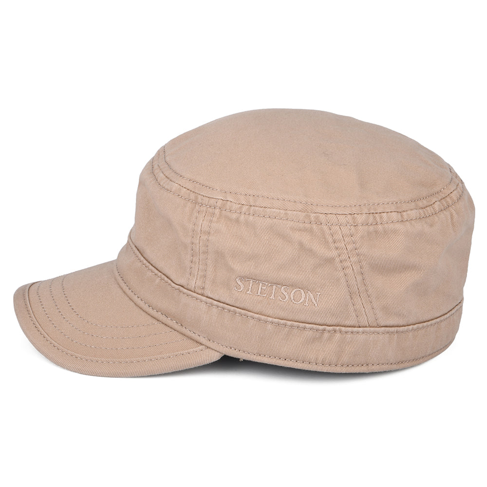 Stetson Feldmütze aus Baumwolle - Beige