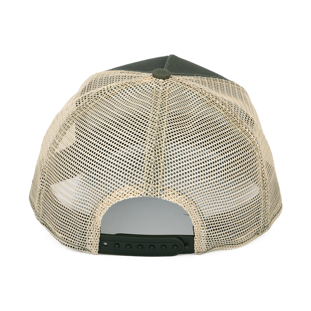 Goorin Hippo Hooray Trucker Cap - Olivgrün