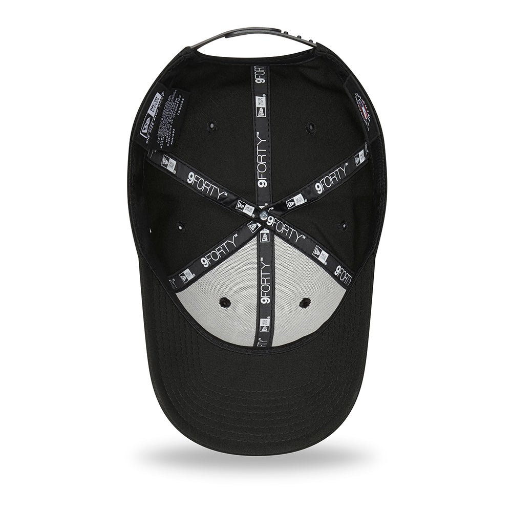 New Era 9FORTY New York Yankees Baseball Cap - MLB Monochrome - Schwarz